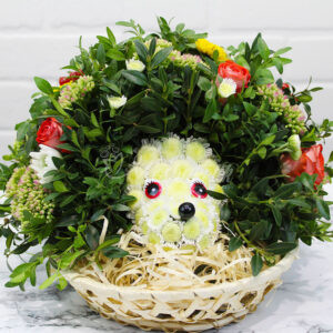 🦔Ёжик из живых цветов🦔