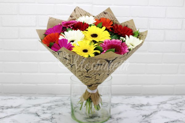 Букет из 13 гербер