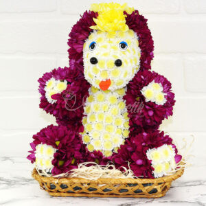 Игрушка из живых цветов в москве единарог прикрасный подарок недорого мосбуктикИгрушка из живых цветов в москве единарог прикрасный подарок недорого мосбуктик