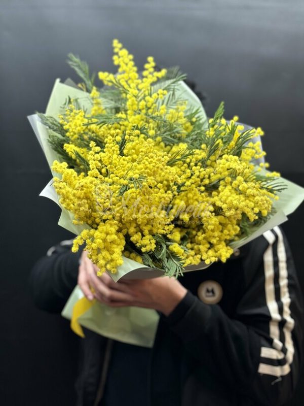 Ароматный букет из мимозы — изображение 4