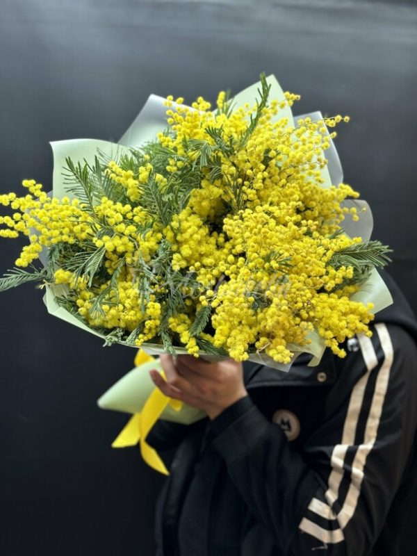 Ароматный букет из мимозы — изображение 5