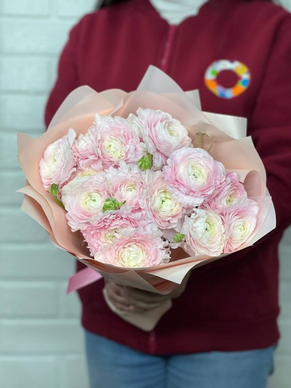 Букет 11 шт ранункулюс