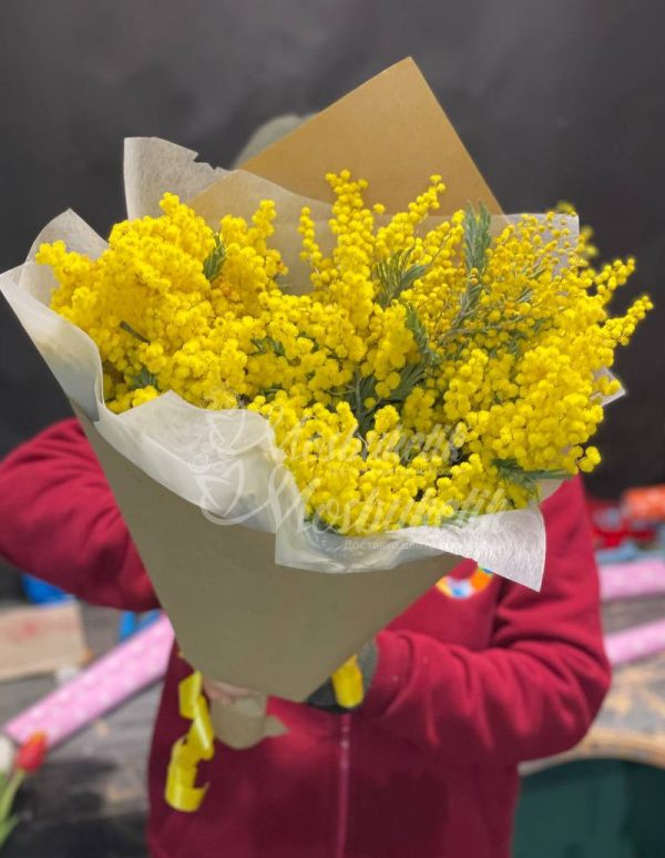 Изумительный букет из мимозы — изображение 4
