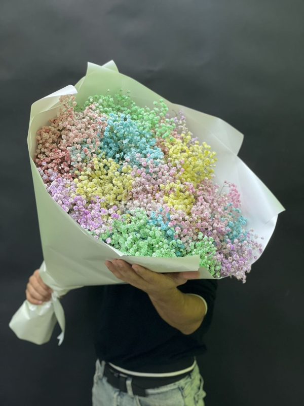 Букет из 25шт гипсофил