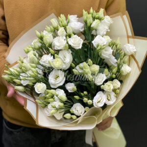 Букет из 9 эустомы