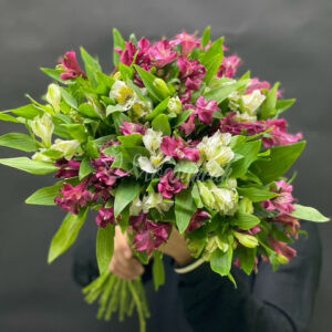 Букет из 19 альстромерии