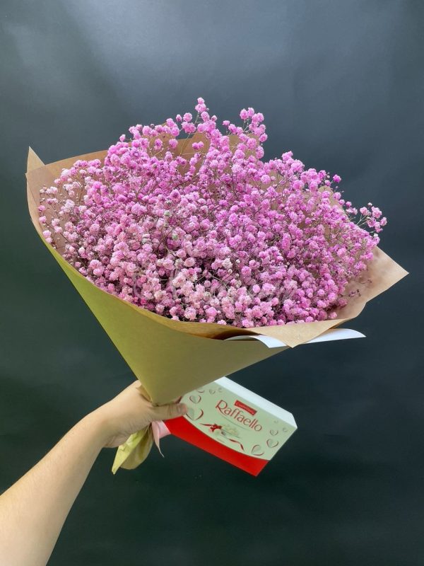 Букет из 5шт гипсофил