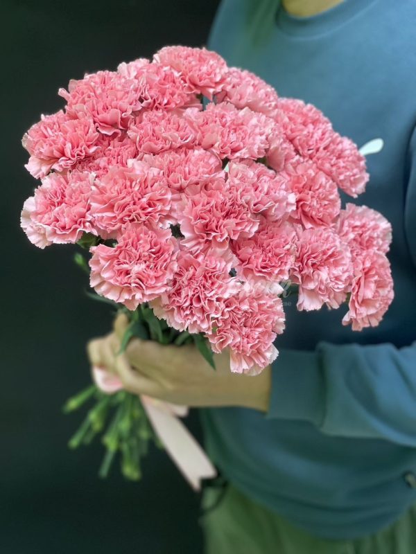 Букет из 23шт гвоздик