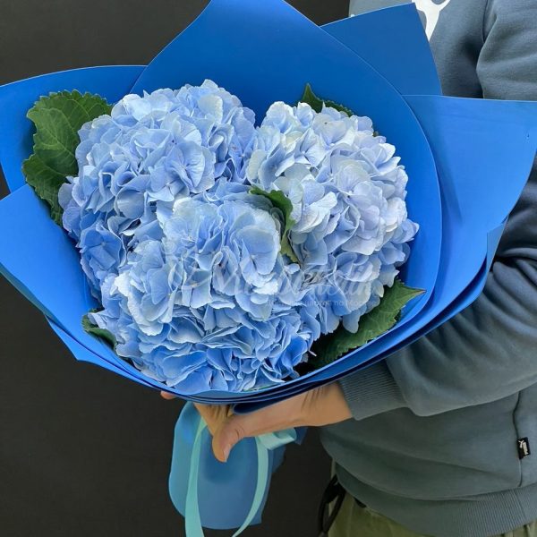 Букет из 3шт гортензии