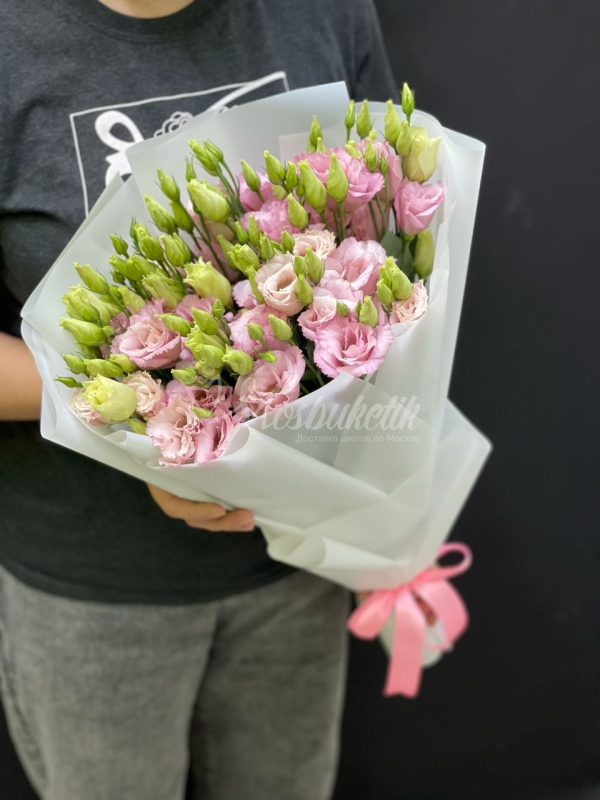 Букет из 9шт эустомы