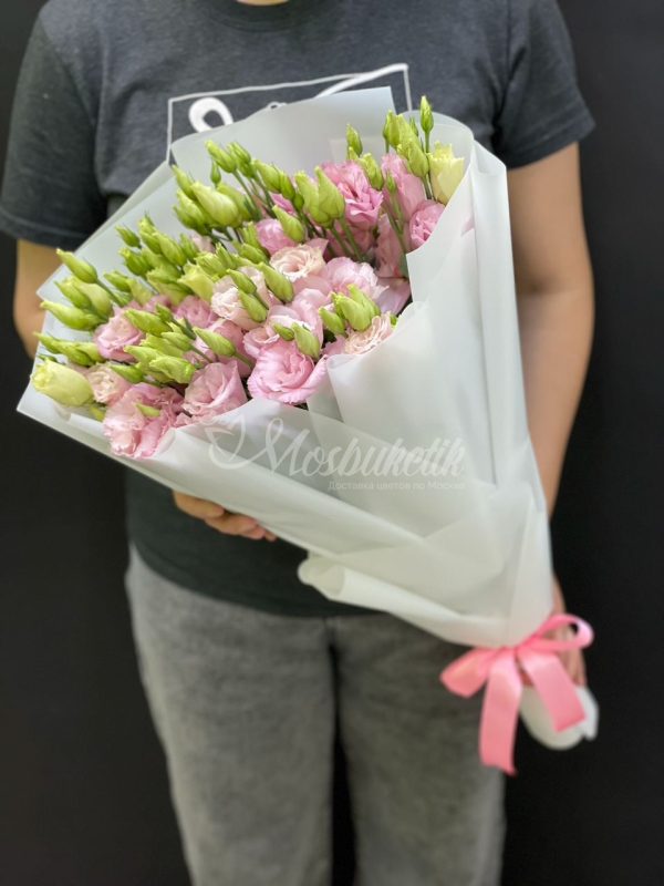 Букет из 9шт эустомы