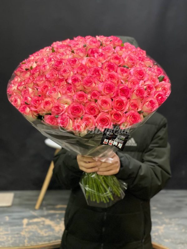 Букет из 101 шт роза