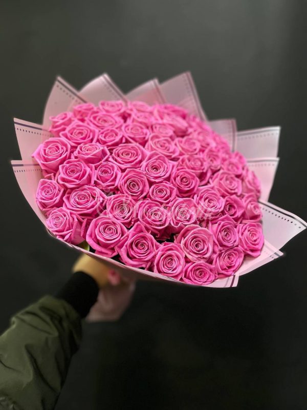 Букет из 51 шт роза