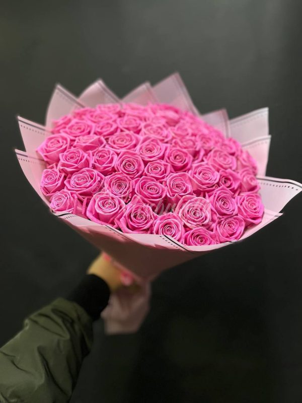 Букет из 51 шт роза