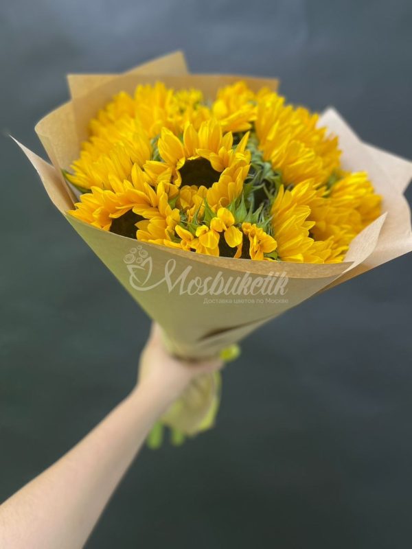 15 подсолнухов