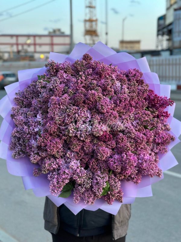 Букет из 75 сирени