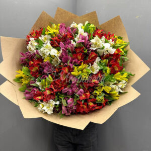 Букет из 39 альстромерий