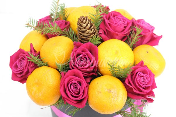 Новогодняя гармония 🌹🍊✨2 — изображение 2