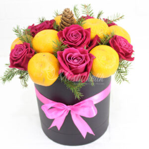 Новогодняя гармония 🌹🍊✨2