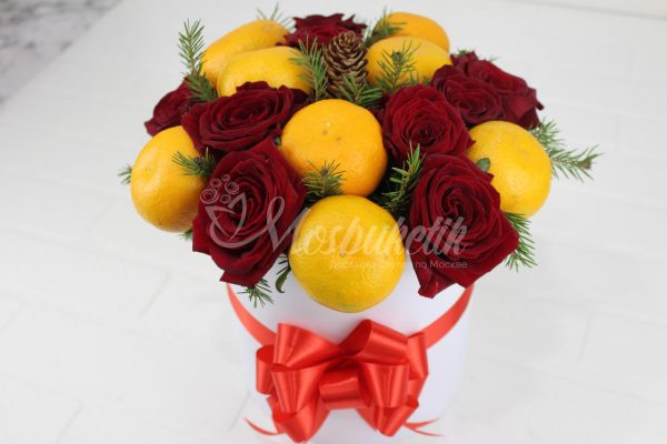 Новогодняя гармония 🌹🍊✨ — изображение 7