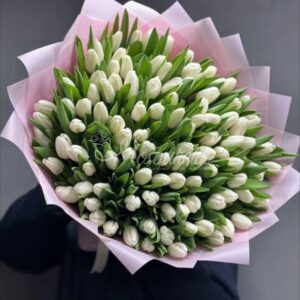 Букет из 101 тюльпанов